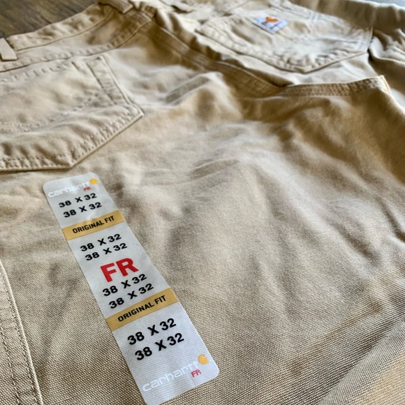 NWT Carhartt FR Midweight Canvas Jean (38 X 32) - Picture 4 of 7